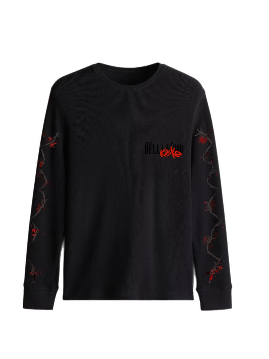 Hella Numb Thermal Long sleeve Black